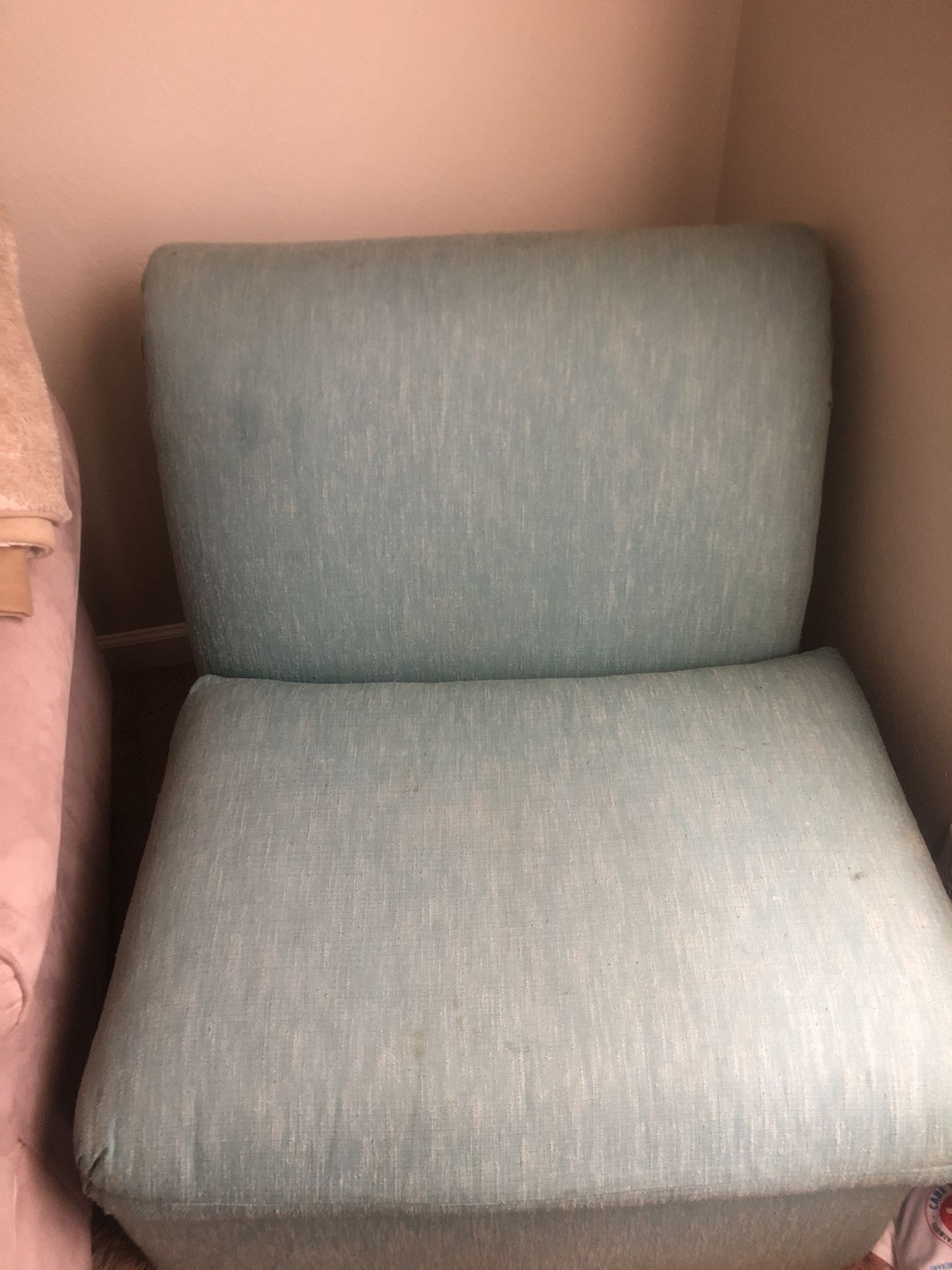 2 Mint Green Chairs