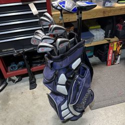 Complete Golf Clubs Set Callaway Bag TaylorMade