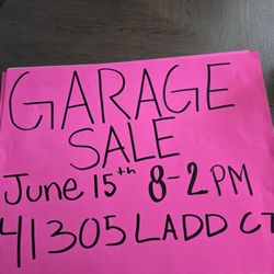 Garage SALE 