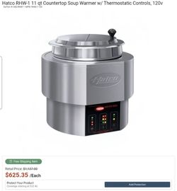 Commercial Soup Warmer