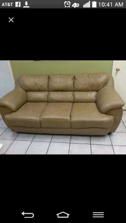 Real sofa leather