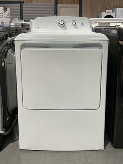 GE 6.2 cu. ft. Vented Gas Dryer in White
