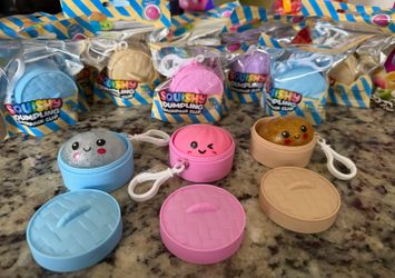 Adorable Mini Dumpling Squishies – Super Cute & Satisfying!