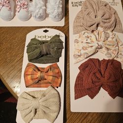 BeBe BABY ASSESORIES  BOWS HEADBANDS AND MUCH MORE
