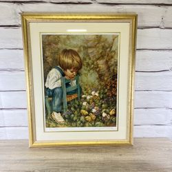 Michael's Miracle Nancy Turner Litho Signed Numbered Art