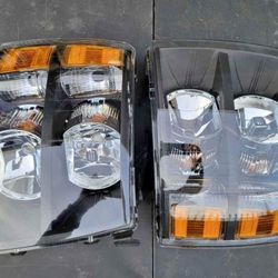 07-13 Chevrolet Silverado Headlights Luces Micas Calaveras Faros Faroles