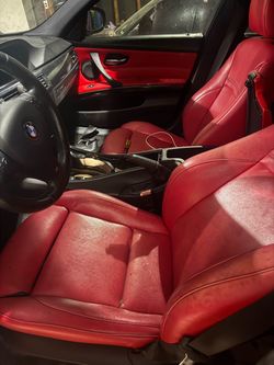 BMW e90 06-13 red interior
