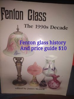 Fenton glass history and price guide