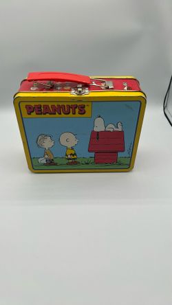 Peanuts Charlie Brown Metal Lunchbox