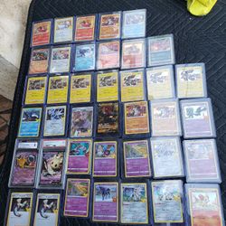 37 10/10 holo Glowing Pokémon Cards Legendary Celebration stamp & 2 Graded CArds CGC PSA all collection most go. All for $777 or best offer or trade &