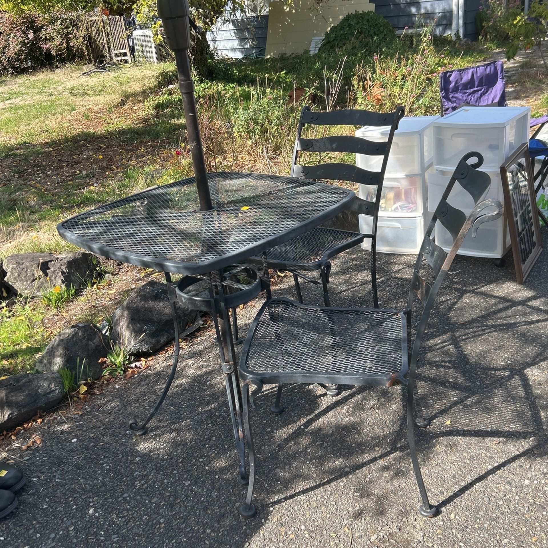 Outdoor Bistro Table