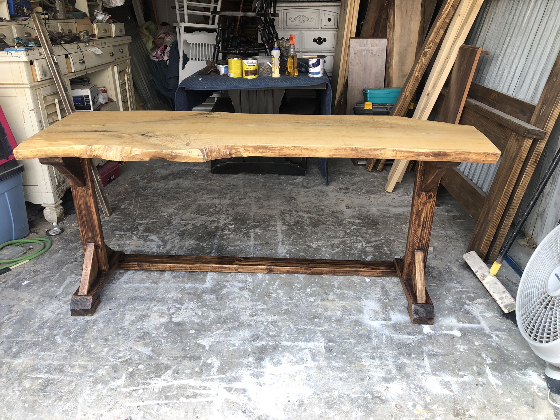 Live Edge Desk( 20x66)