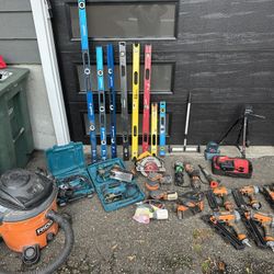 Misc. Power Tools And Hand Tools