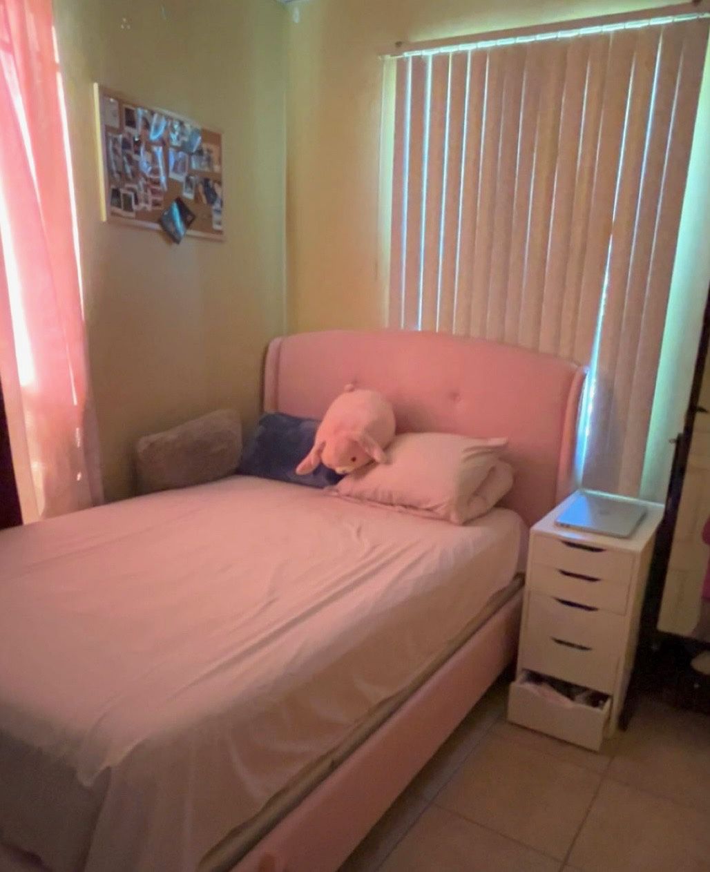 Pink Bed Frame