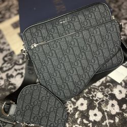 Dior Black Messenger Bag