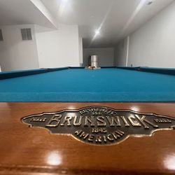 Brunswick Pool Table Delivery Install Included 