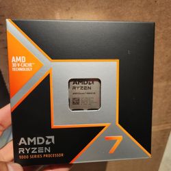AMD 9800X3D Ryzen 7 9000 Series Processor 4.7GHz 8-Core AM5. 