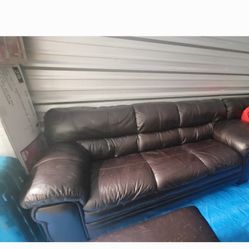 Leather Couch Set