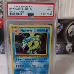 2016 Gyarados XY Holo