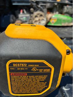 DEWALT 60V WEED DESTROYER