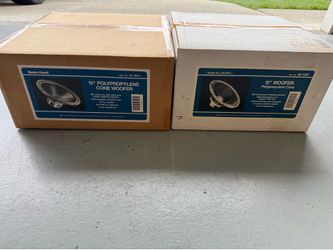 Radio Shack 40-1301A 200-Watt 15” Woofers (New in sealed box)