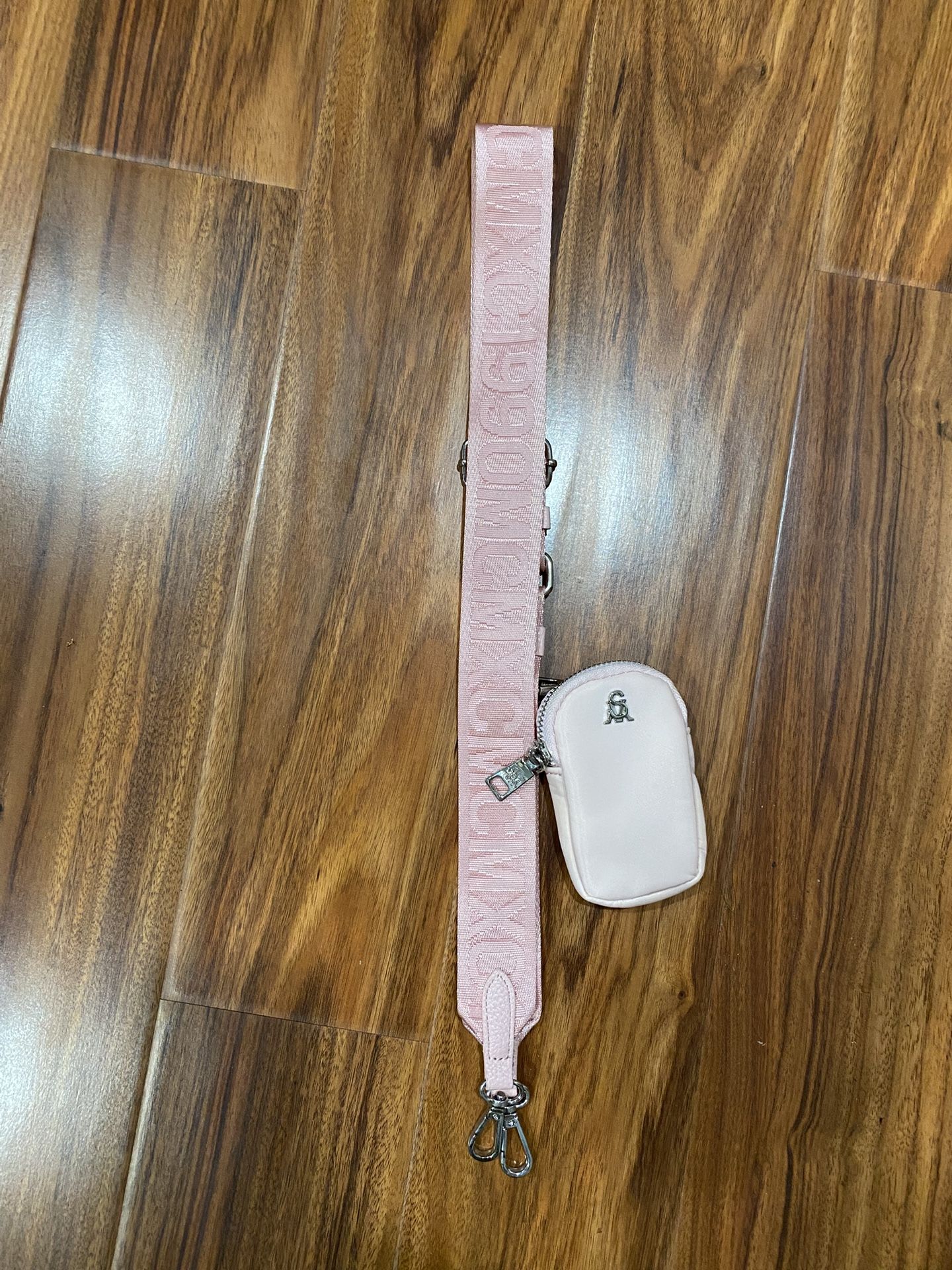 Steve Madden Pink Crossbody Strap
