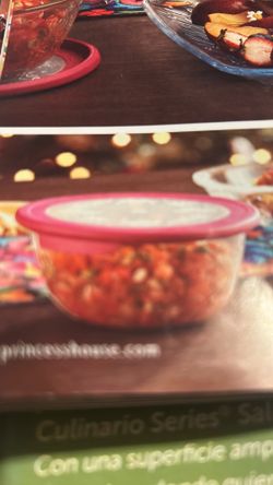 Tazon  Chico para Servir wildflower de 1.5qt Nuevo de Princess house
