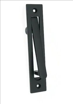 (5 Pack) Edge Pull~6-1/4 in. Solid Brass Matte Black~idh by St. Simmons~ NEW