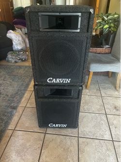 Pair of Passive 2-Way PA speakers