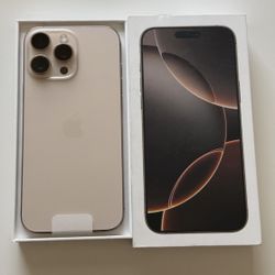 iPhone 16 Pro 128 GB Desert Titanium-Brand New 
