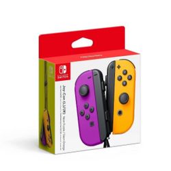 Nintendo  Orange L/R Brand New Orange Purple 