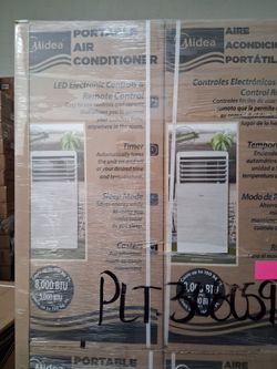 Best deals.  New ac's with warranty.  8500BTU PORTABLE AC'S by media $159 . Pick up today