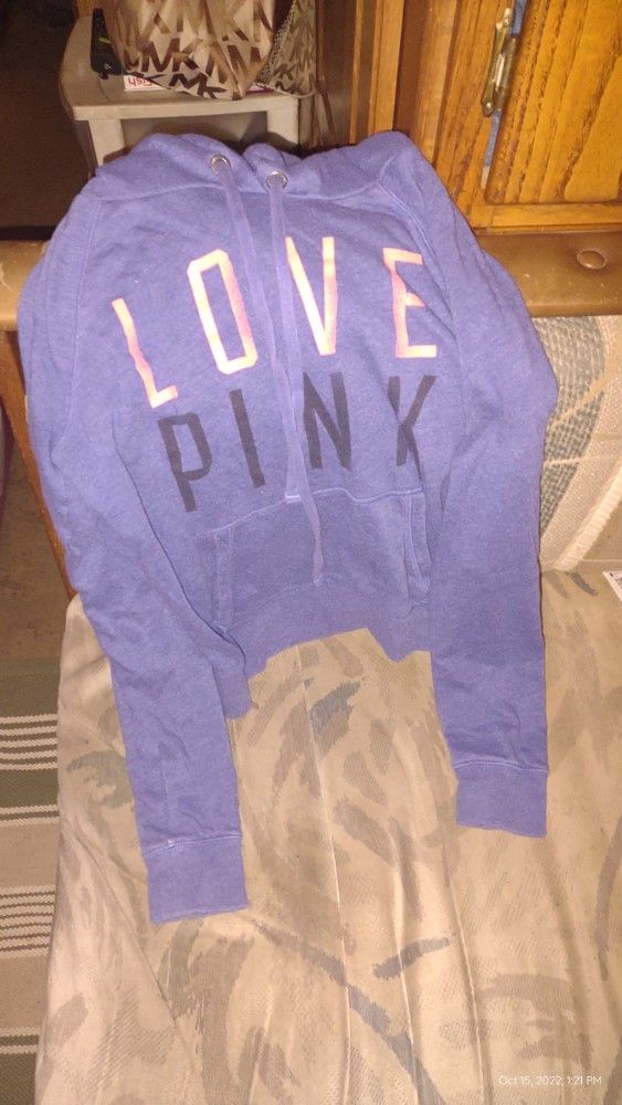 Victoria Secret Pink Hoodie Size Small