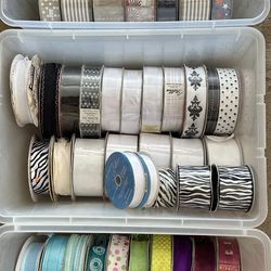 Craft Ribbons 🎀 wired and double sided