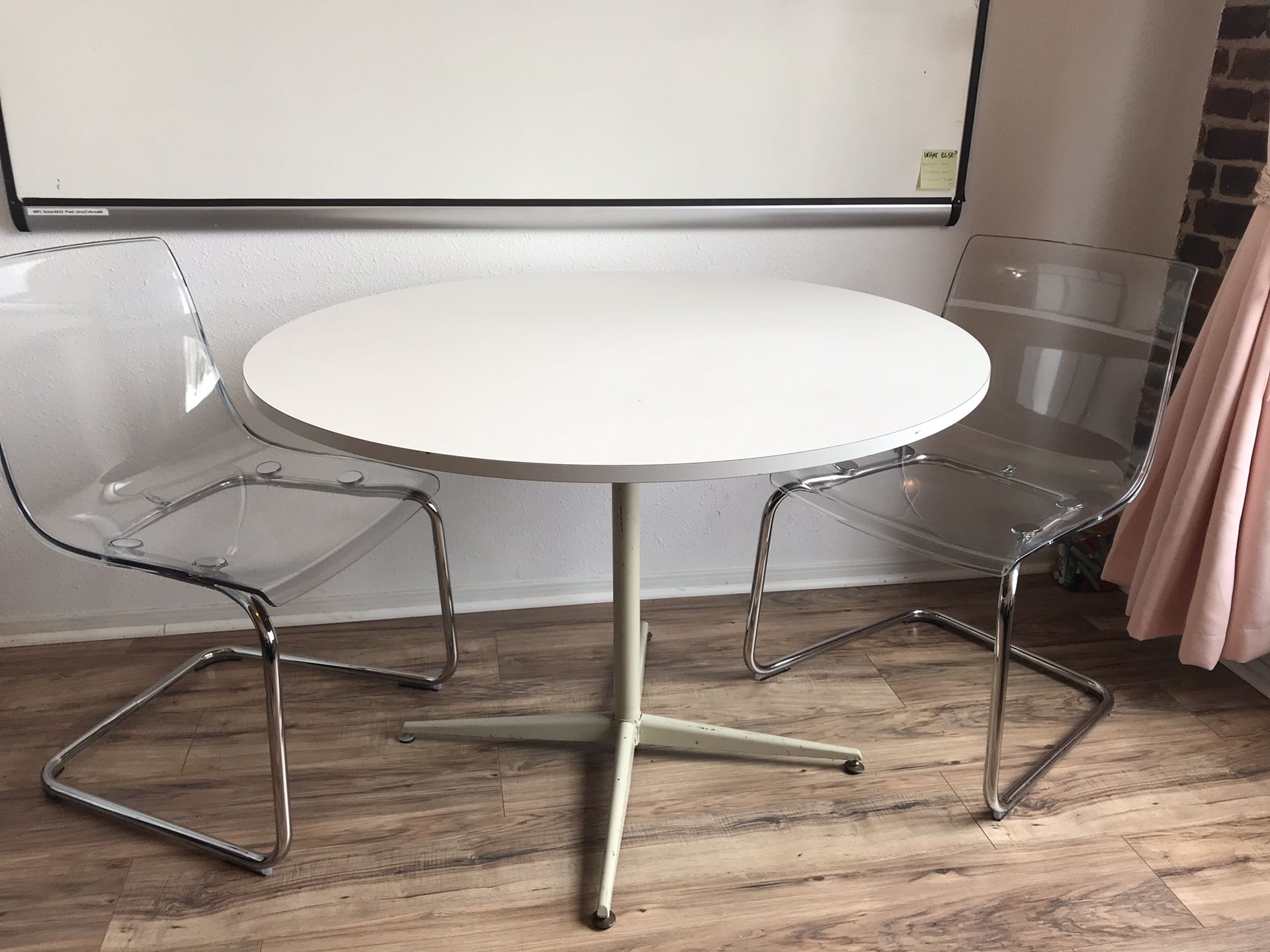 2 Ikea Tobias Chairs 42 Round Dining Kitchen Table For Sale In San Francisco Ca Offerup