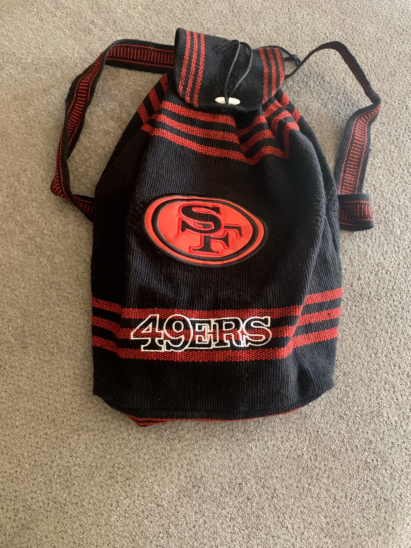 New 49ers bag / backpack