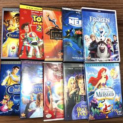 10 MOVIES Walt Disney DVDs Movie Collection