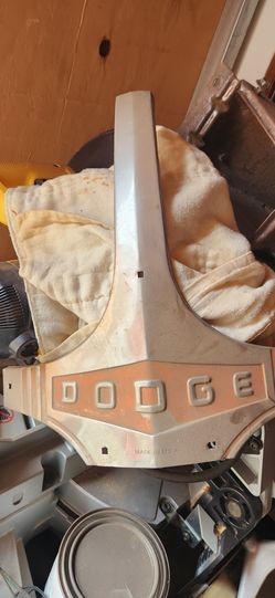 1947 Dodge truck front trim