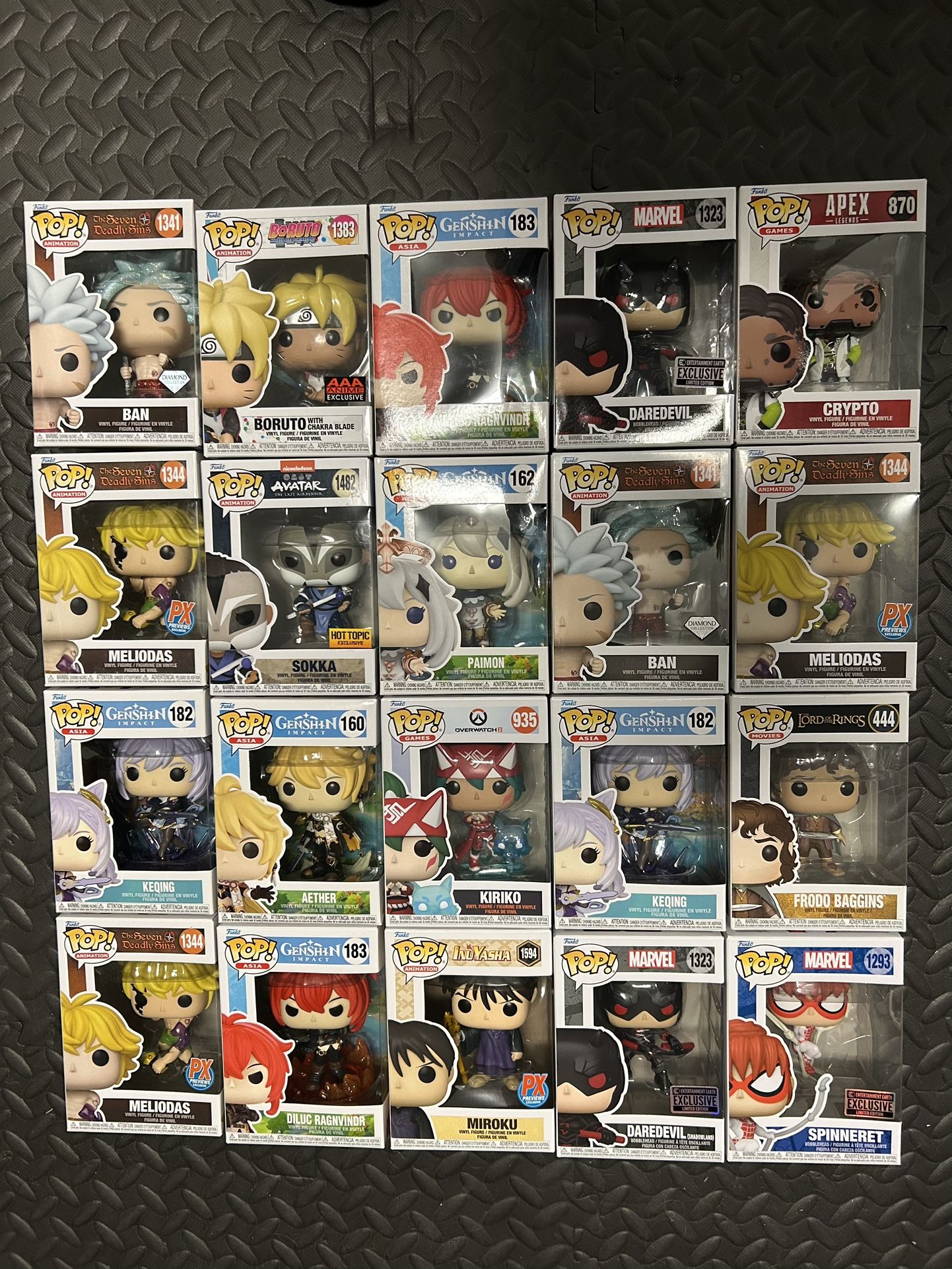 96 Funko Pops