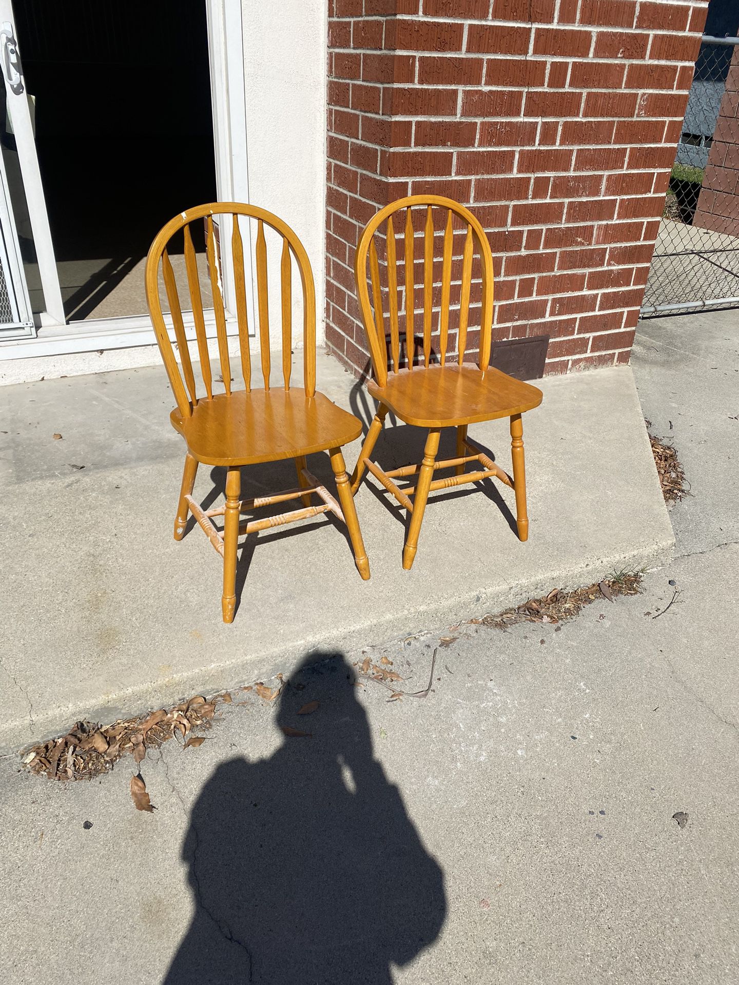 Oak Wood Chairs Free 