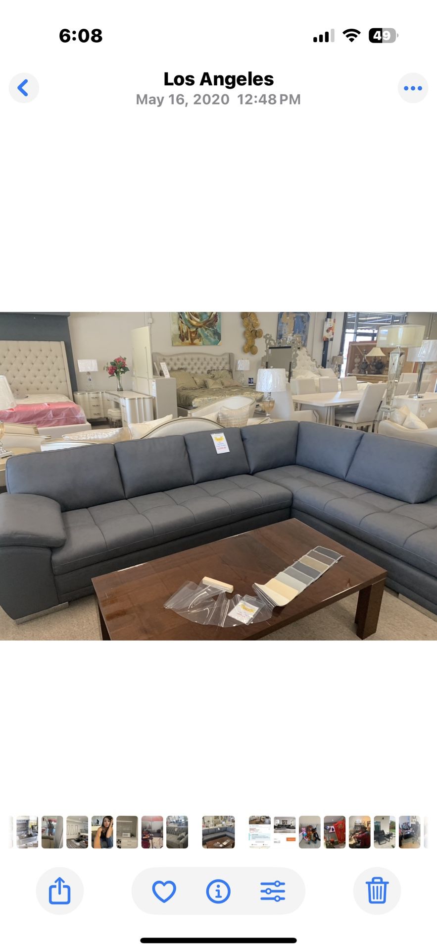 Leather Couch Sectional