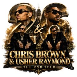 CHRIS BROWN AND USHER T SHIRTS