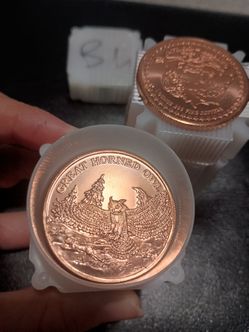 Copper bullion