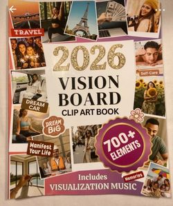 Vision Board Clip Art Book