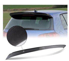 Carbon Fiber Rear Window Roof Spoiler Wing Compatible with 2010-2013