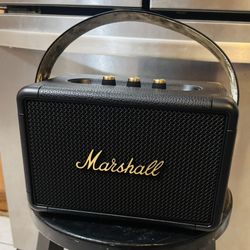 Marshall Kilburn II Portable Bluetooth Speaker – Premium Stereo Sound | 20+ Hour Battery | Vintage Marshall Design 