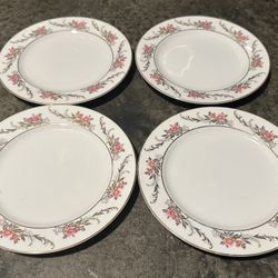 Floral Salad Plates