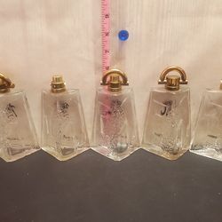 @CHV.   6 Givenchy Pi cologne empty bottles for arts crafts