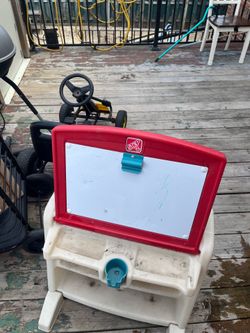 Easel and Desk