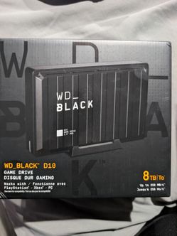 Westen Digital Black 8TB External Hard Drive